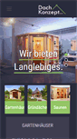 Mobile Screenshot of dach-konzept.com